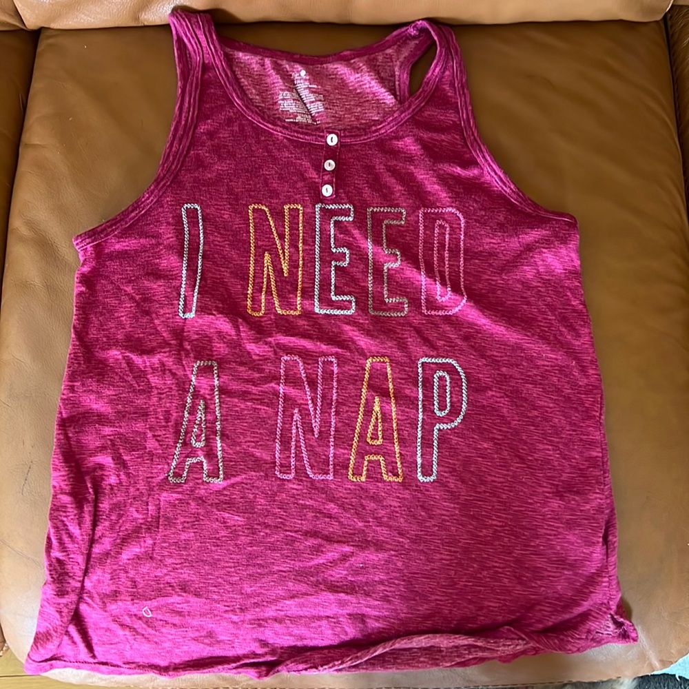 Pajama tank size small